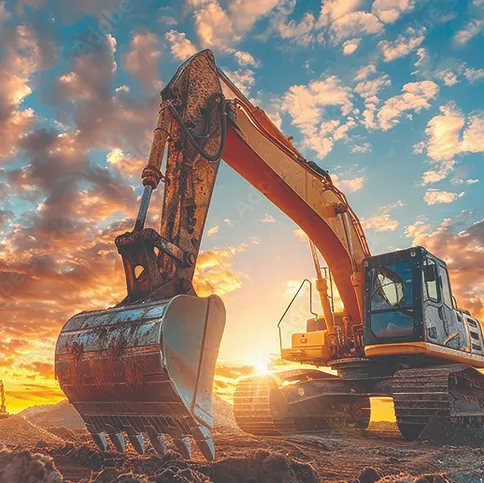 Rdysites heavy equipment on site